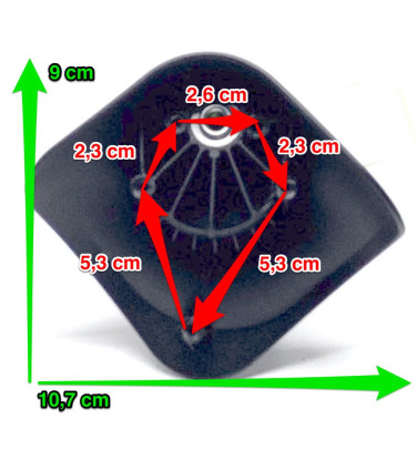 Roulettes - Réparation Valises - Pièces Détachées