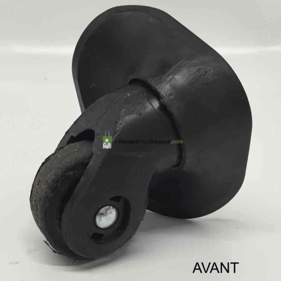 Pack 2 roulettes universelles de bagages 45mm Bearing Version Pack 2 roulettes universelles de bagages 45mm Bearing Version