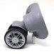 2 Doubles Roulettes de Bagage R648 D+G