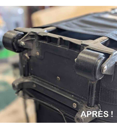 réparation bagage tissu