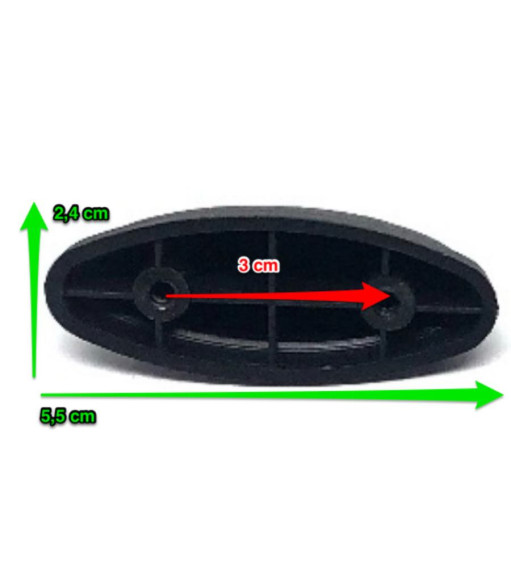 Pieds de Bagages Universels - Bumpers B801