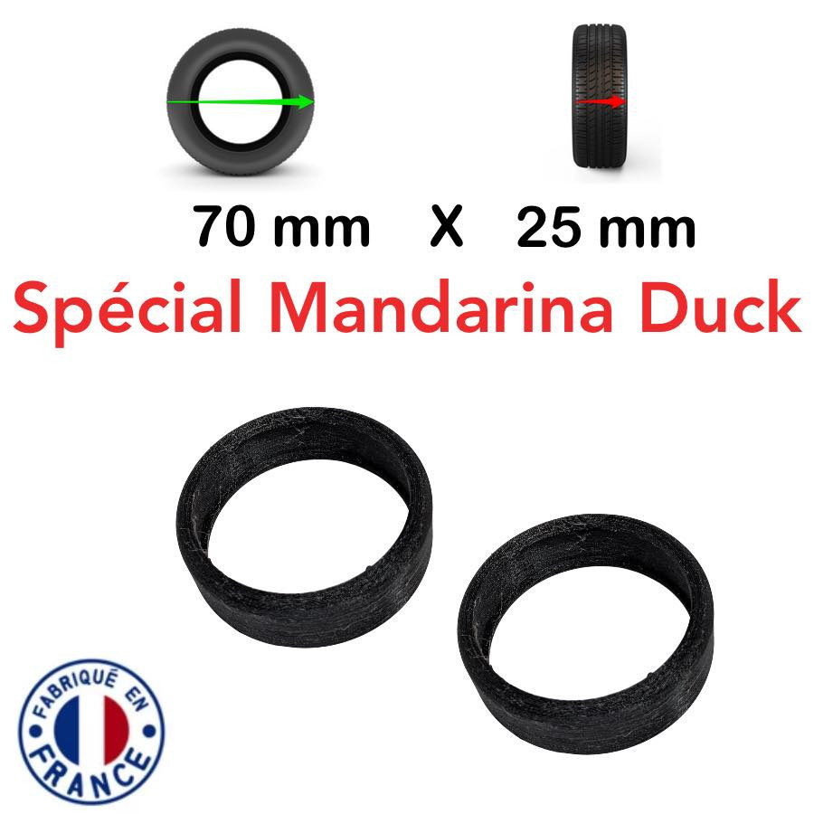 Pack 2 Bandes roulantes 70mmx25mm Spécial Mandarina Duck