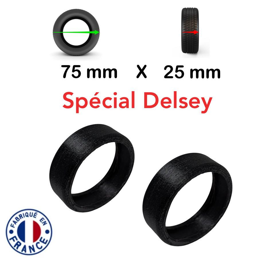 Pack 2 Bandes roulantes 75x25 Spécial Delsey