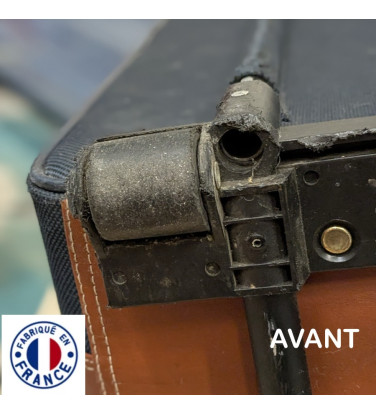 Pack 2 roulettes de bagages universelles 40mm x 40mm Large