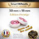 Kit Complet SmartWheels Prestige 50mm x 18mm Pink