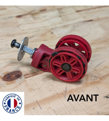 Pack 4 Bandes roulantes 50mm x 10mm Spécial Delsey