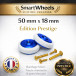 Kit Complet SmartWheels Prestige 50mm x 18mm Blue