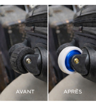 Kit Complet SmartWheels Prestige 40mm x 18mm Blue