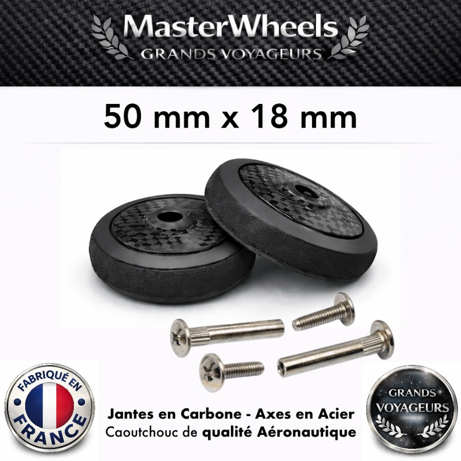 MasterWheels Carbone Grands Voyageurs 40mm x 18mm MasterWheels Carbone Grands Voyageurs 40mm x 18mm