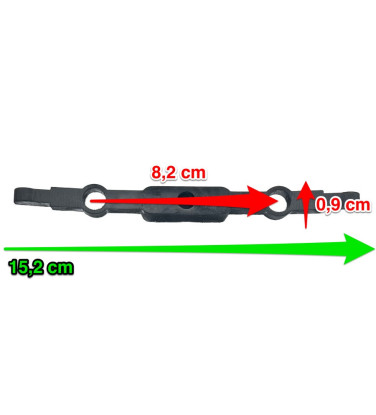 bouton de poignée télescopique