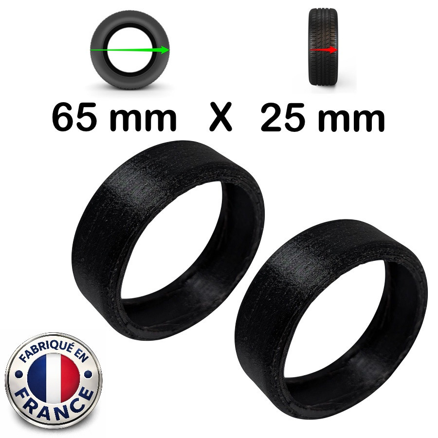 2 Bandes roulantes 65x25 Spécial Delsey