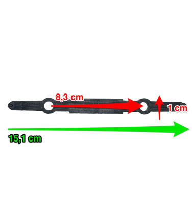 Bouton de poignée de bagage