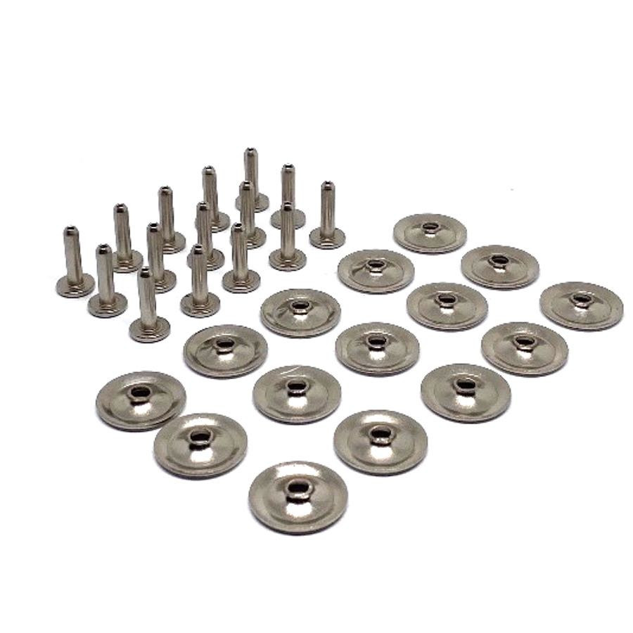 Rivets et oeillets de bagage RO113 inox Rivets et oeillets de bagage RO113 inox