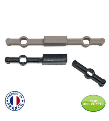 bouton de poignée télescopique