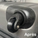 Pack 2 roulettes de bagages universelles Extreme Acier 40mm