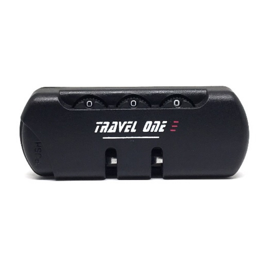 Cadenas à code intégré 3 chiffres push F502 Cadenas à code intégré 3 chiffres push F502