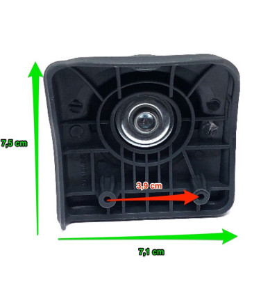 roulette de valise - réparation
