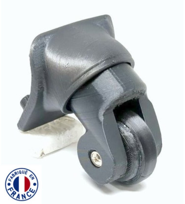 roulette valise en tissu samsonite