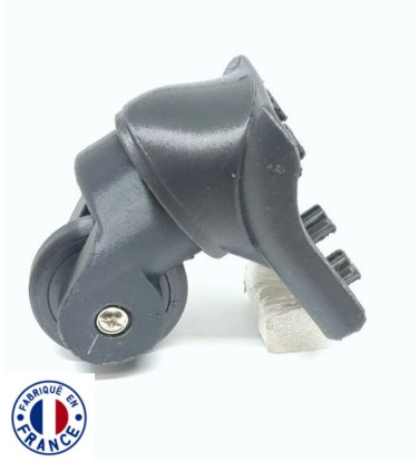 roulette valise en tissu delsey