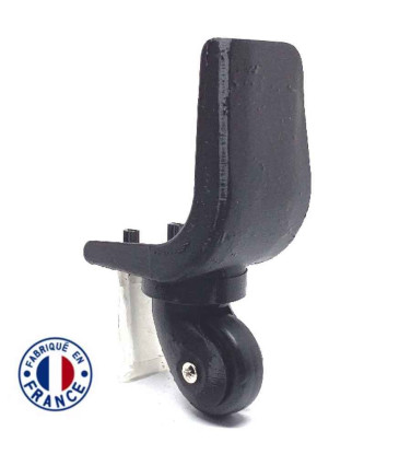 Roulette de valise souple