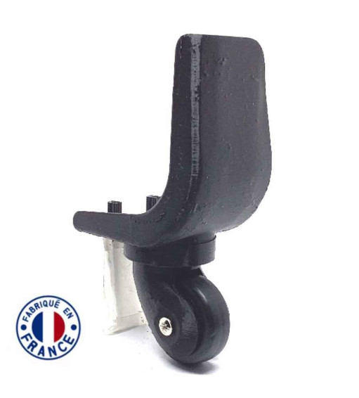 Roulette de valise souple