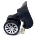2 doubles Roulettes de Bagage R782 D+G