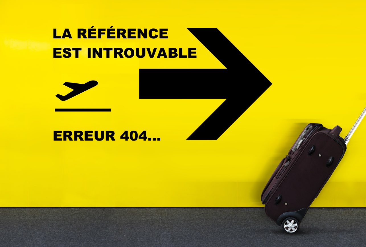 Valise en réparation